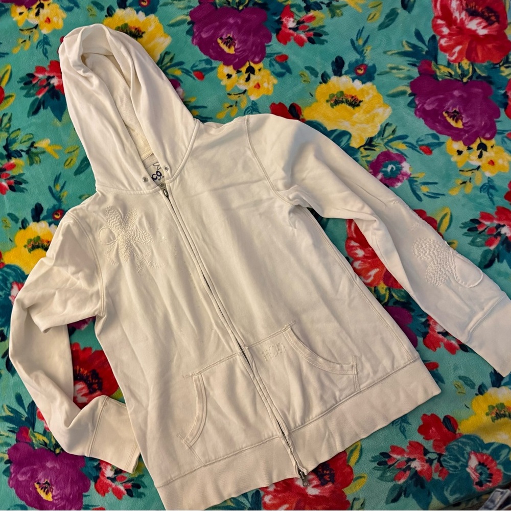 Hollister White Women's Sweater